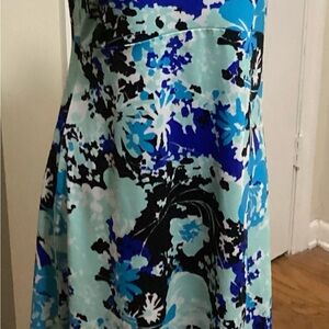 Columbia Performance Fishing Gear Blue and Black Women's Dress